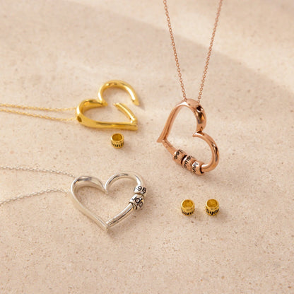 Family's Love Engraved Pendant with LED Gift Box